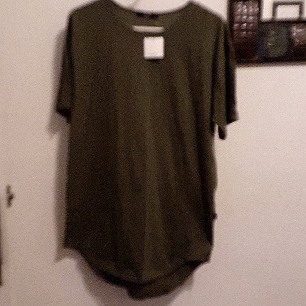 Olive green shirt